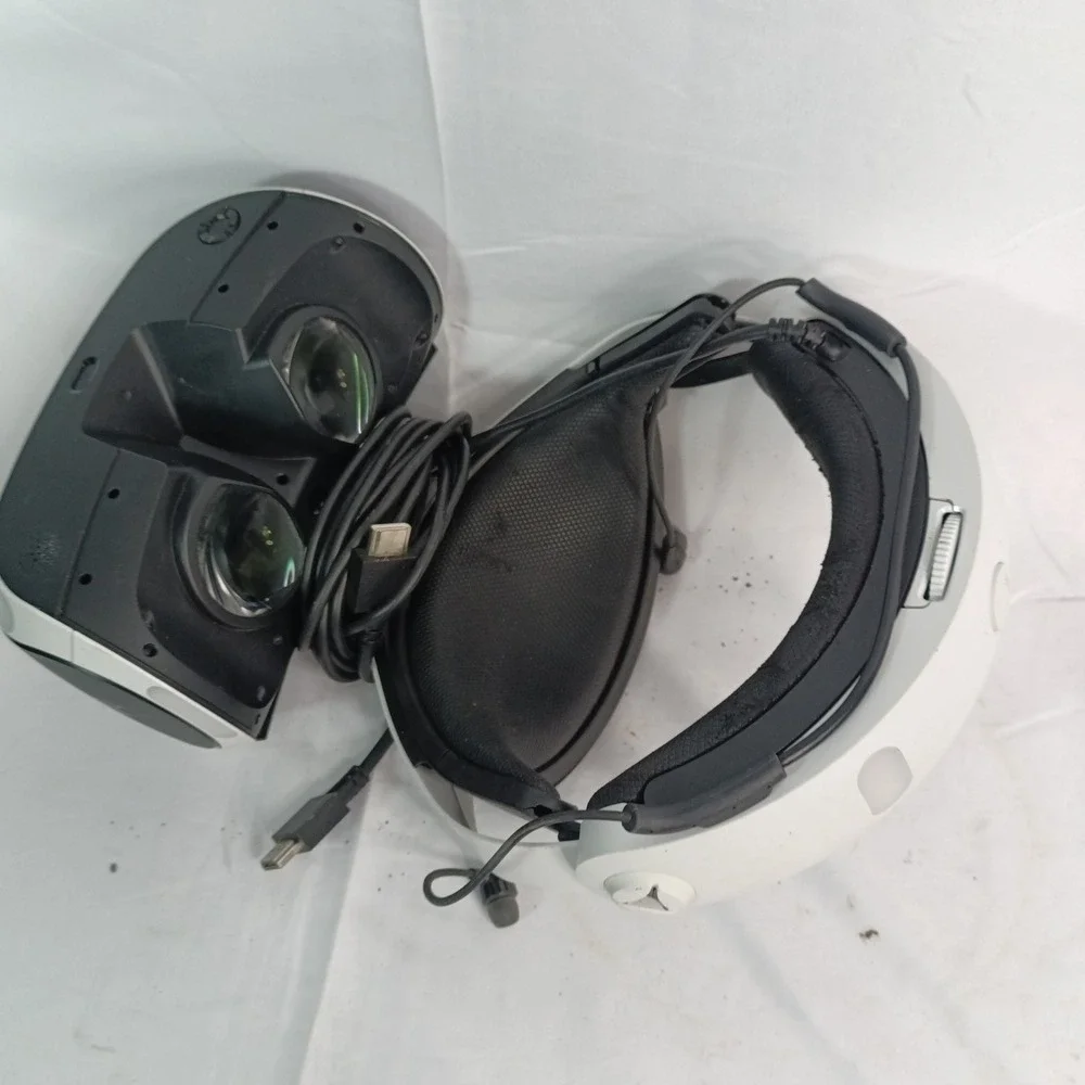 Sony PlayStation VR PS4 Virtual Reality Headset ONLY CUH-ZVR2 UNTESTED a1